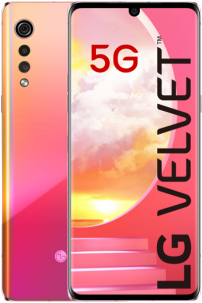 LG Velvet 5G Illusion Sunset