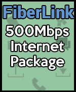 FiberLink 500Mbps Package
