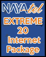 Nayatel EXTREME 20 Package