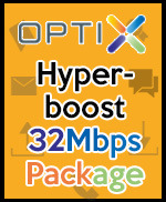 Optix HyperBoost 32Mbps Package