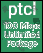 PTCL 100Mbps Unlimited Package