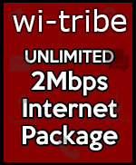 Witribe UNLIMITED 2Mbps Package