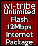 Witribe Unlimited Flash 12Mbps Package