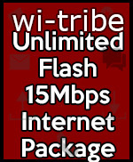 Witribe Unlimited Flash 15Mbps Package